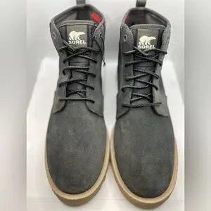 SOREL Men\'s Caribou OTM
Waterproof Chukka Boots. Color Jet/ Tan Size: 8 NEW CARIBOU™ Men main image 3